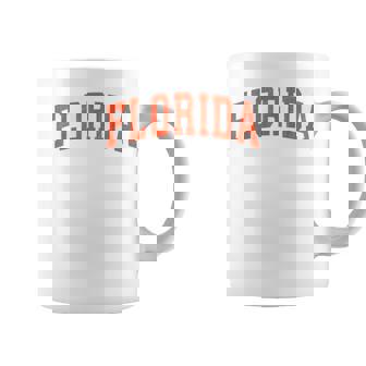 Florida Fl Vintage Athletic Sports Style 80S 90S Coffee Mug | Mazezy