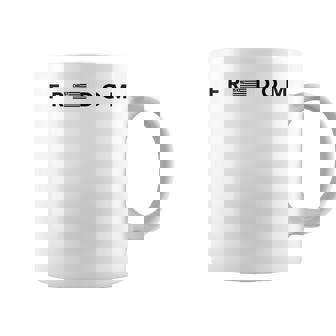 Freedom American Flag Christ Is King Coffee Mug - Thegiftio