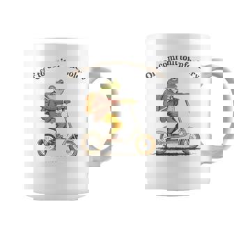 Frog Toad Cottagecore Off To Commit Tomfoolery Coffee Mug | Mazezy