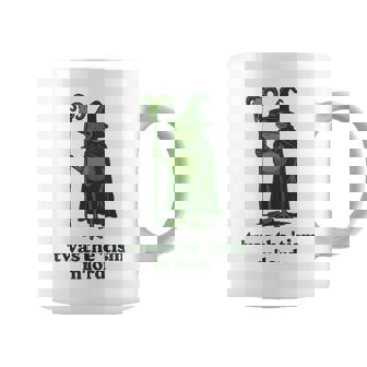 Frog Witch Twas The Tism M'lord Coffee Mug | Mazezy