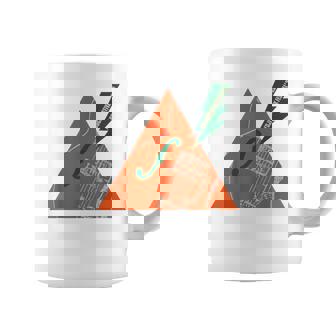 Fuji Rock 25 Triangle Amazon Limited Color Navy コーヒーマグ - Kawaiitshirt