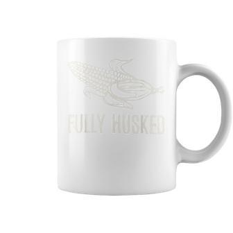 Fully Husked Nebraska Game Day Coffee Mug - Thegiftio