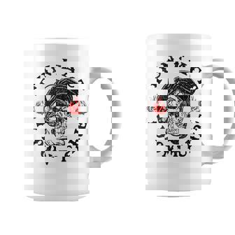 Fun Fact I Don't Care Skeleton Sarcastic On Back Coffee Mug | Mazezy