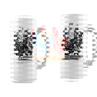 American Flag Rooster Independence Day 4Th Of July Men Coffee Mug - Thegiftio