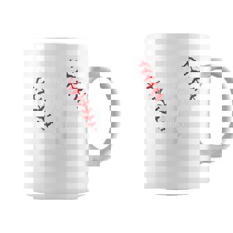 My Favorite Player Calls Me Gaga Baseball Heart Coffee Mug | Seseable CA