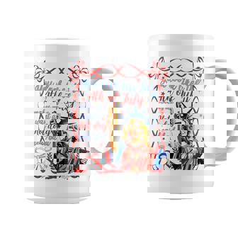 You Look Like The 4Th Of July Hot Dog Coquette Bow Coffee Mug - Monsterry