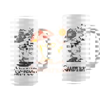 Summerween Cute Spooky Summer Ghost Halloween Lover Coffee Mug - Monsterry