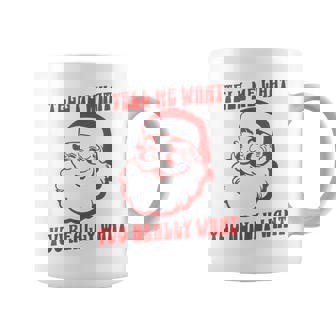 Tell Me What You Really Want Christmas コーヒーマグ - Kawaiitshirt