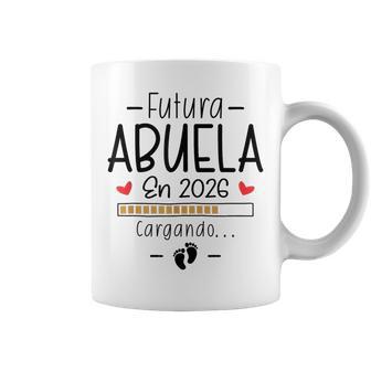 Futura Abuela Primeriza 2026 Anuncio Embarazo Abuelos Bebé Taza de café - Regaloses