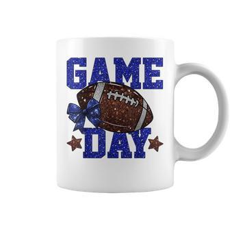 Game Day Football Bling Bling Game Day Vibes Football Lover Coffee Mug - Thegiftio