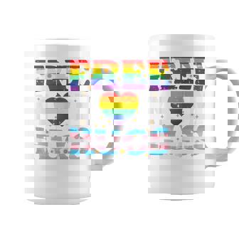 Gay Pride Month Free Mom Hugs Lgbtq Ally Trans Women Coffee Mug | Mazezy
