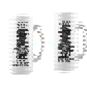 Go Fast Or Go Home Motocicleta Divertida Para Amantes De Los Perros Taza de café - Regaloses