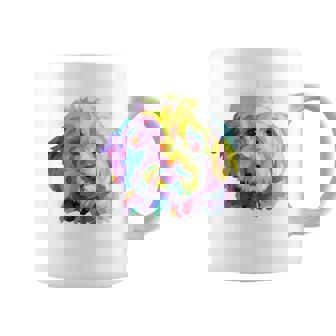 Goldendoodle ギフト ラブラドゥードル Cockapoo Mom カラフル ポップアート コーヒーマグ - Kawaiitshirt