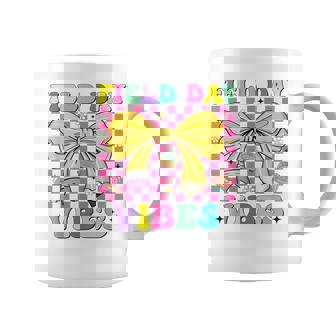 Groovy Pencil Coquette Field Day Vibes Girl Toddler Coffee Mug - Monsterry
