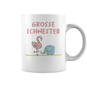 Grossechwester Flamingo Und Elefant Geschenk Idee Tassen - Geschenkecke