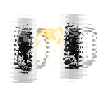 Headless Horseman Scary Pumpkin Spooky Classic Halloween Coffee Mug - Monsterry