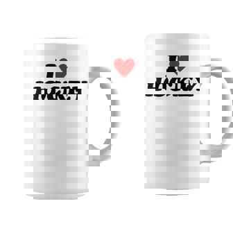 I Heart Hockey コーヒーマグ - Kawaiitshirt