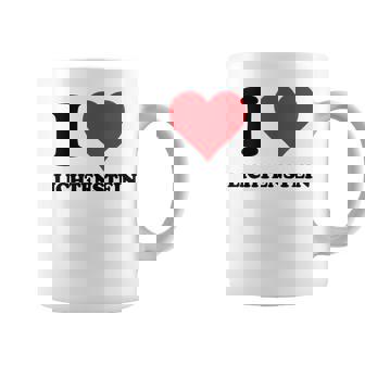 I Heart Lichtenstein Germany Love German Souvenir Item Tasse - Cadeauxyz