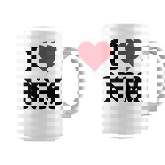 I Heart Nm Initials I Love NM First And Last Name N M コーヒーマグ - Kawaiitshirt