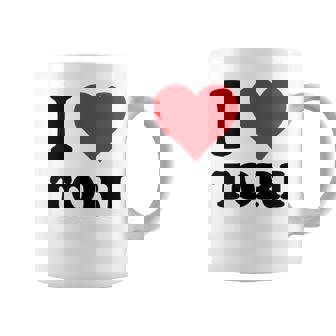 I Heart Tori ファーストネーム I Love パーソナライズ コーヒーマグ - Kawaiitshirt