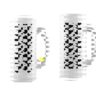 Heart Yellow 長袖tシャツ コーヒーマグ - Kawaiitshirt