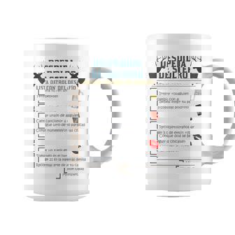 Hombre Despedida Deoltero Taza de café - Regaloses