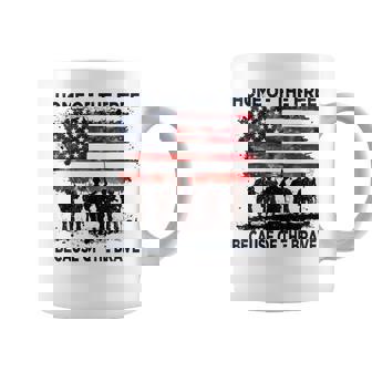 Home Of The Free Because Of The Brave 4Th Of July Coffee Mug - Thegiftio