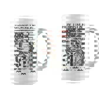 Honor The Fallen September 11 Memorial Day American Flag Coffee Mug | Mazezy
