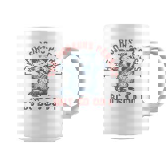 The Horrors Persist But So Do I Coffee Mug - Monsterry