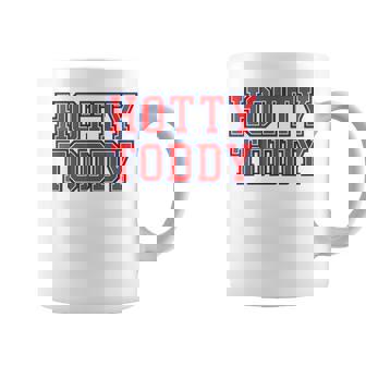 Hotty Toddy Bold Univ Font For Ole Mississippi Lovers Coffee Mug - Monsterry