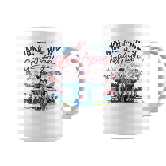 Humor Trump Make 4Th Of July Great Again Women Coffee Mug - Monsterry