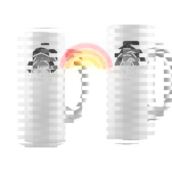 Hyde Park New York Ny ヴィンテージ 70年代 レトロレインボーデザイン コーヒーマグ - Kawaiitshirt