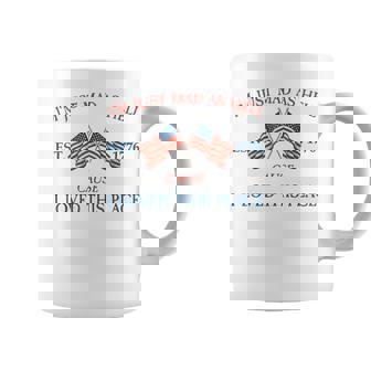 I'm Just Mad As Hell Cause I Loved This Place Est 1776 Retro Coffee Mug - Thegiftio UK