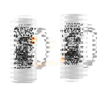 I'm Not Always A Train Wreck Halloween Crew Women Coffee Mug | Mazezy