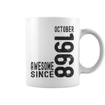 Impresionante Desde Octubre De 1968 Nacido En 1968 Cumpleaños De Octubre Taza de café - Regaloses