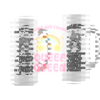 Inappropriate Proud Queen Rainbow Adult Humor Gag Joke Women Coffee Mug | Mazezy