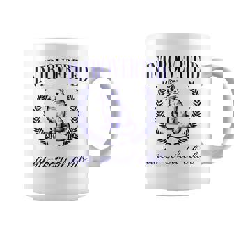 Introverted Antiocial Club 長袖tシャツ コーヒーマグ - Kawaiitshirt