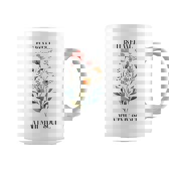 It Is Well With Myoul Christian 花柄 引用 クリスチャン 長袖tシャツ コーヒーマグ - Kawaiitshirt