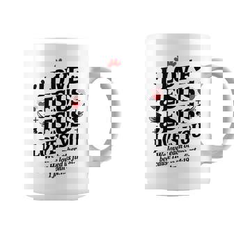 J'aime Jésus Jésus T'aime Jésus Chrétienerset De La Bible Tasse - Cadeauxyz