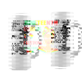 Junenth African American Celebrating Black Freedom Coffee Mug - Thegiftio