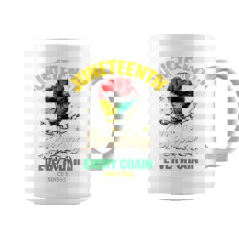 Junenth Breaking Every Chainince 1865 Fist Pride 長袖tシャツ コーヒーマグ - Kawaiitshirt