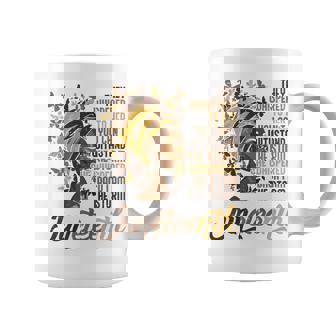 Junenth I Am The Storm Black African June 19Th Women Coffee Mug - Thegiftio UK