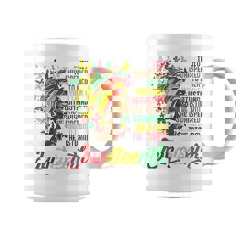 Junenth They Whispered To Her Black African June 19 Women Coffee Mug | Mazezy