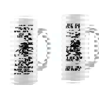 メンズ Just A Guy Who Loves ダートバイク 面白い モトクロス コーヒーマグ - Kawaiitshirt