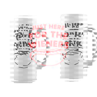 Just Here For The Wieners Hot Dog 4Th Of July American Coffee Mug - Monsterry