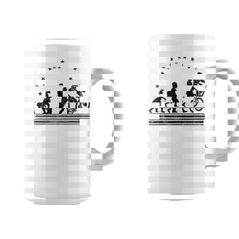 La Bicicleta De Montaña Evolution Retro Bike Hombre Mtb In Mangas Taza de café - Regaloses