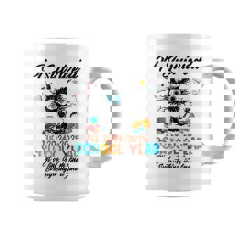 Last Day Of School Teacher I Survived 2024-2025 School Year Coffee Mug - Monsterry