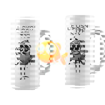 Le Poissonteve Cute Fish Meme Enfants Hommes Et S Tasse - Cadeauxyz