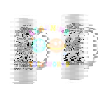 Learning Is Out Of This First Day Of School Teacher Student Coffee Mug - Thegiftio