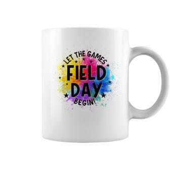 Let The Games Begin Field Day Fun Day Teachers Boys Girls Coffee Mug - Thegiftio UK